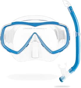 Cressi Snorkel Set Blue