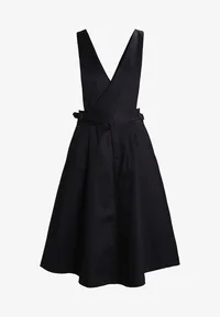 Black Pinafore Dress