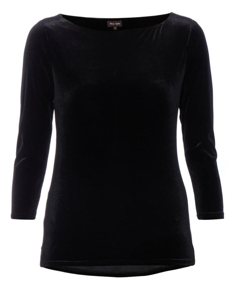 Black Velvet Top