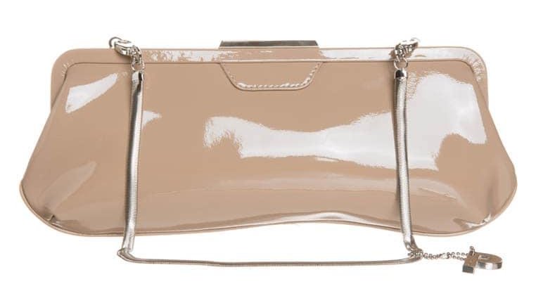 Nude Patent Clutch