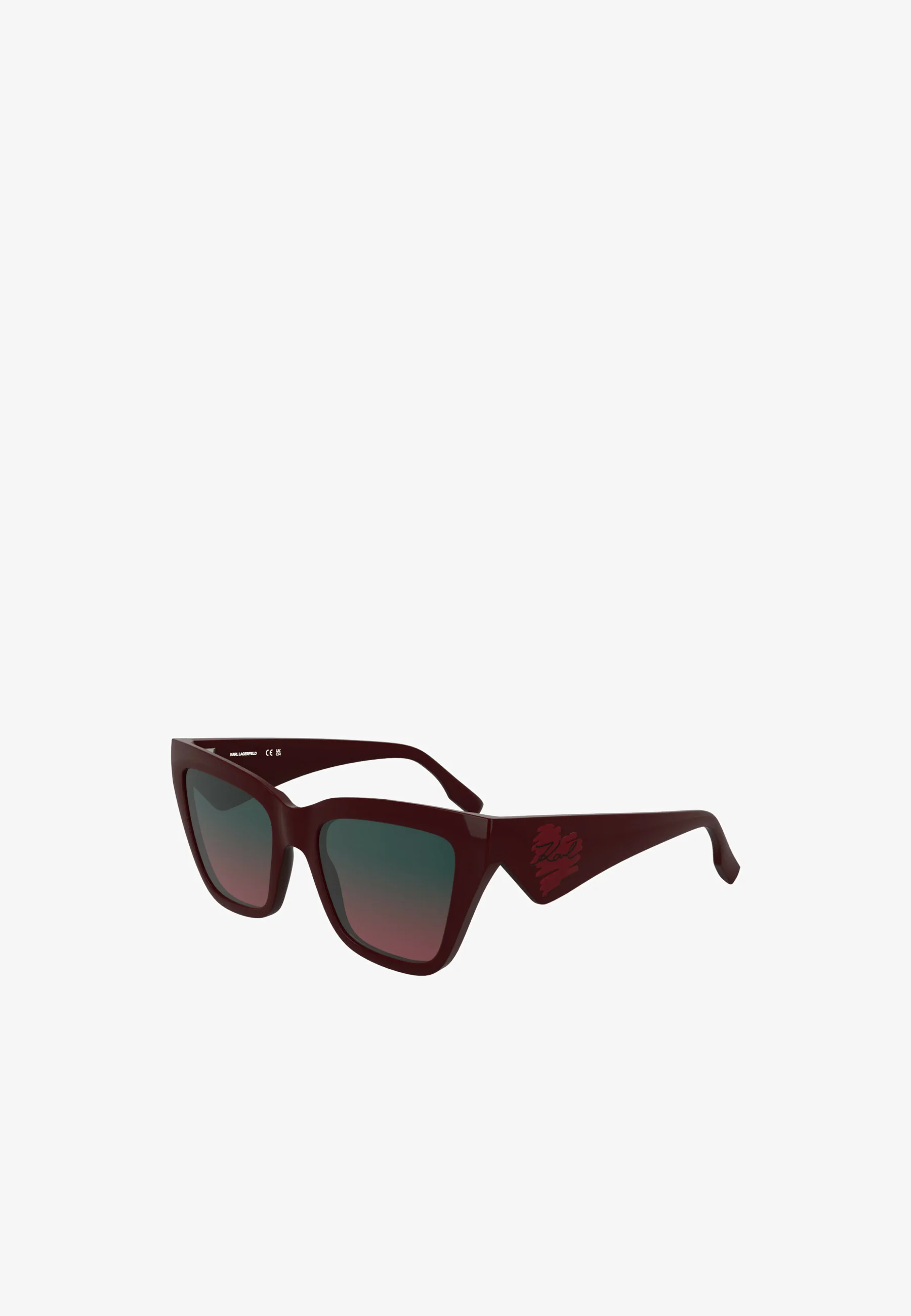 Plum Cat-Eye Sunglasses