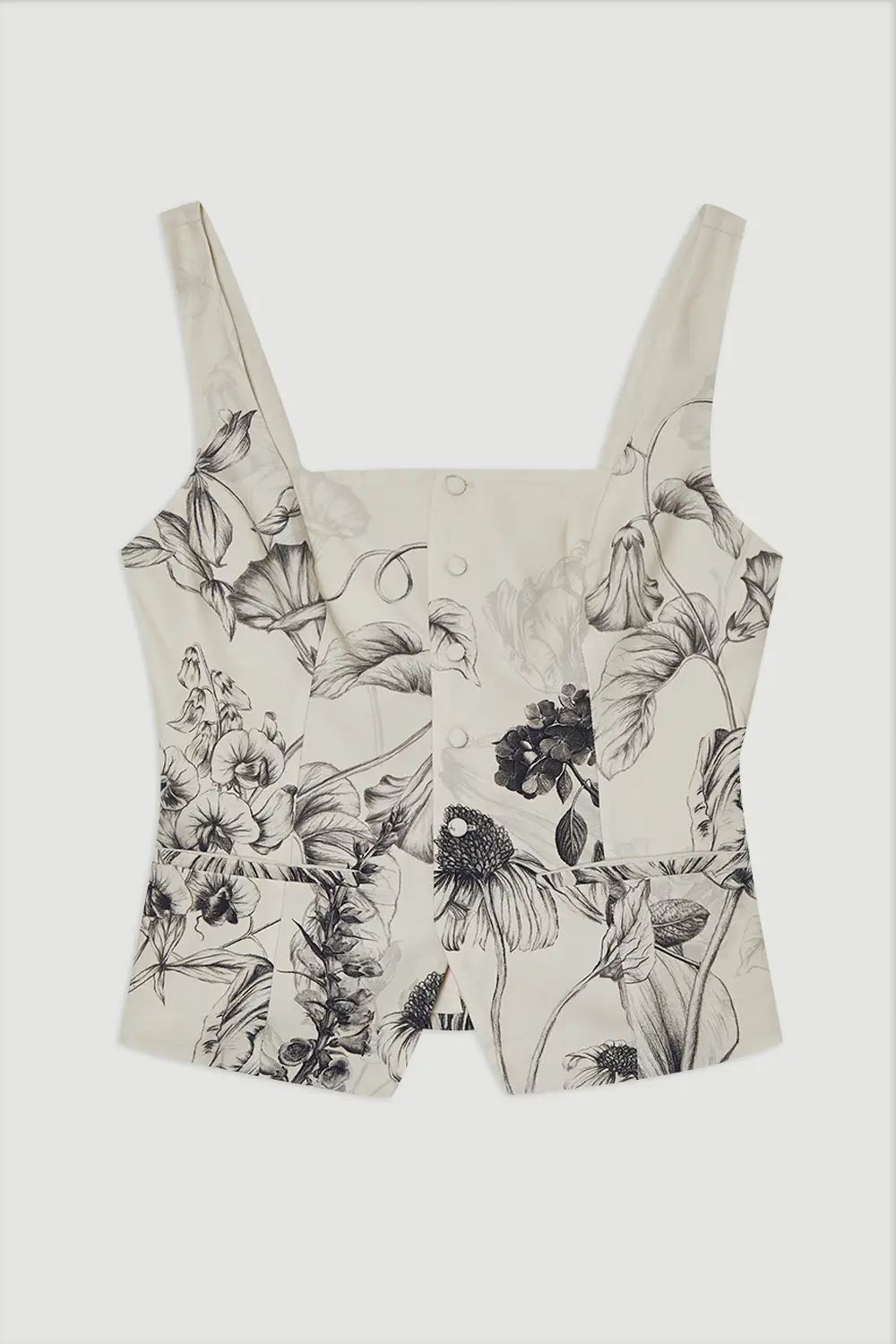 Botanical Corset Top