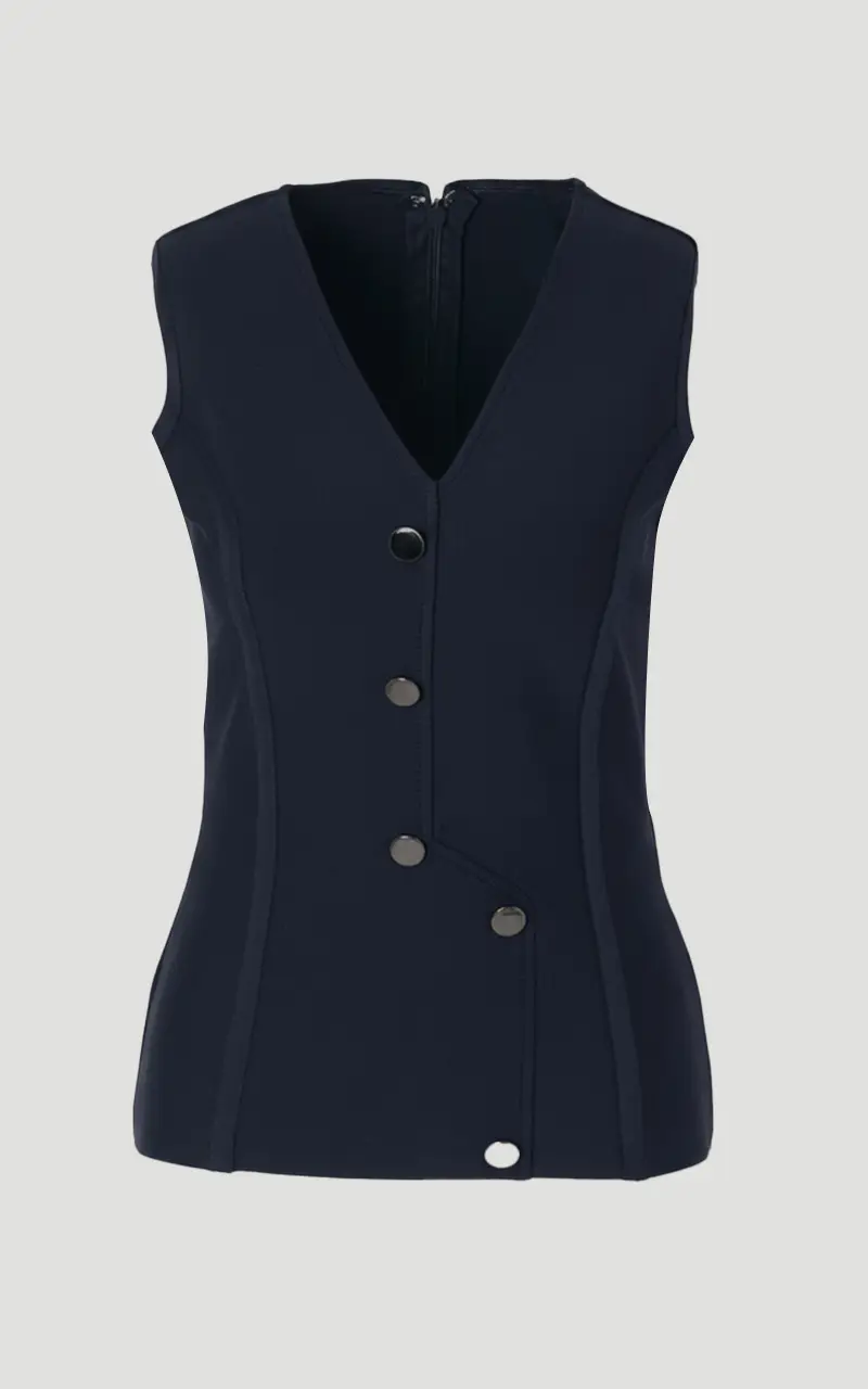 Navy Waistcoat (gunmetal)